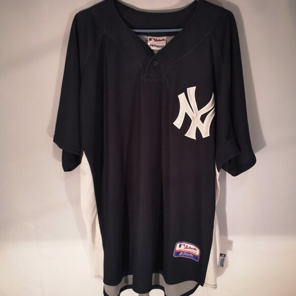 Authentic Collection Majestic Men's Derick Jeter #2 NY Yankees Cool Base Jersey - Picture 1 of 9